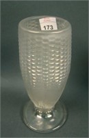 N Corn Vase w/ Plain Base – White (nice color)