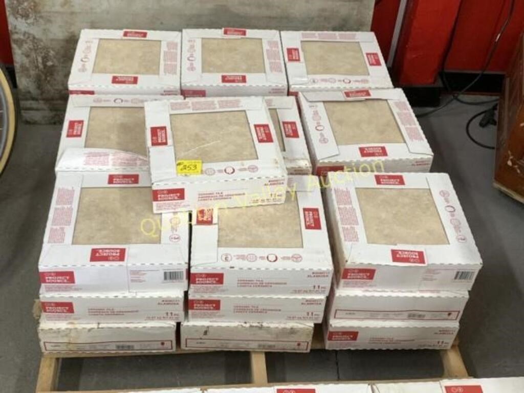 28 BOXES OF CERAMIC TILES