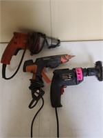 Drills and Glue Gun