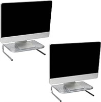 Mind Reader Monitor Stand-Set of 2