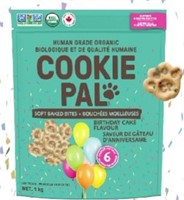 Cookie Pal Soft Baked Bites Dog Treats, Birthday