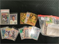 Slabbed and graded Brian Griese card + more