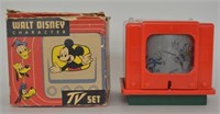 Vintage Walt Disney Character TV Set