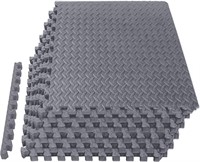 Torin Foam Tiles: 24 SQ FT  6 Tiles  Grey