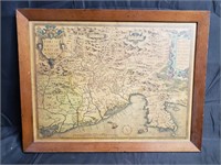 Vintage map print