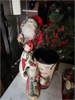 Vintage Christmas Decorations, Santa's & more