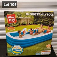 10 ft family pool