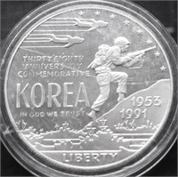 PROOF KOREAN WAR SILVER DOLLAR