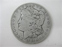 1904 Silver Morgan Dollar - Philadelphia Mint