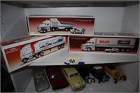 3 Wilco Toy Trucks