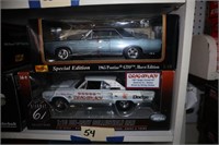 Die Cast Cars- '65 Pontiac & '67 Dodge Coronet