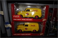 Die Cast Cars- 2 '48 Chevy Coca Cola Trucks