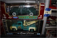 Die Cast Cars- '48 Ford F-1; '56 Ford F-1 Tow Trk