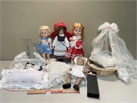 LOVELY LOT OF VINTAGE DOLLS AND MORE
