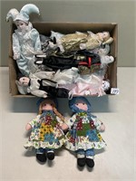 VERY NICE LOT OF VARIOUS DOLLS