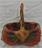 WOVEN COLORFUL BASKET