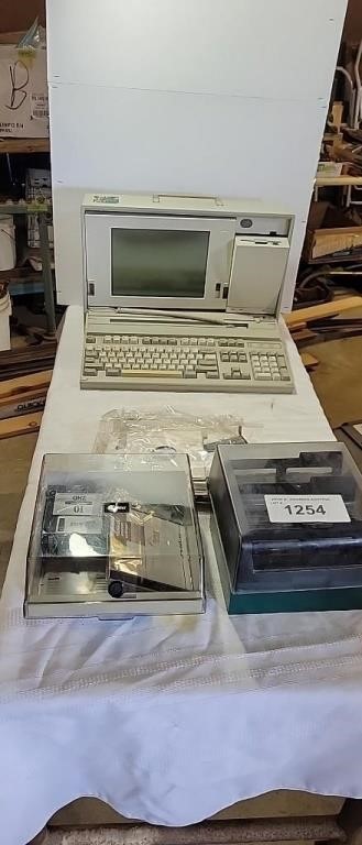 Vintage IBM portable Computer