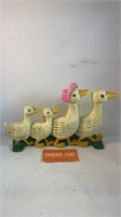 Cast Iron Duckling Doorstop