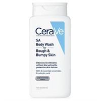 CeraVe SA Body Wash With Salicylic Acid for Rough