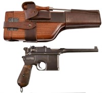 WWI German Naval Broomhandle Mauser Pistol