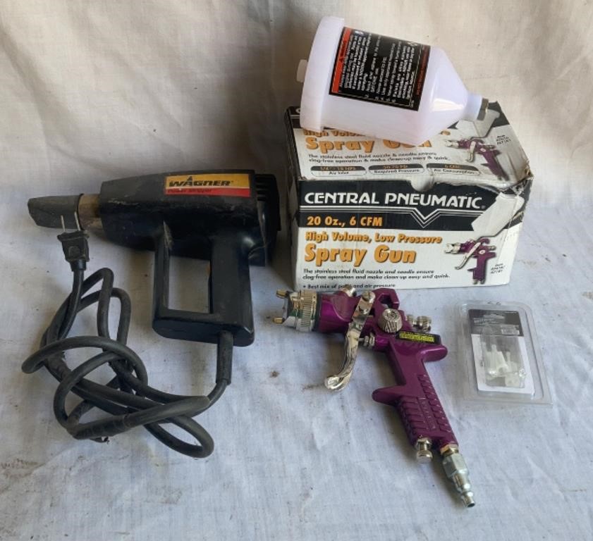 New Paint Gun & Power Stripper