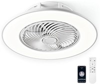 YANASO Ceiling Fan with Light Modern Bladeless Cei