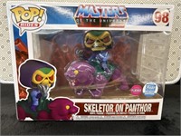 Funko Pop Skeletor on Panthor Flocked