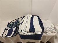 Queen Set - Comforter, Bed Skirt and Pillowcase