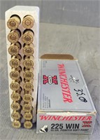 (20) Rounds of 225 WIN Ammo