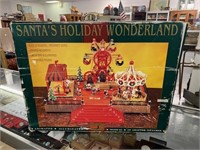 VINTAGE "SANTA'S HOLIDAY WONDERLAND" SET BY MAISTO