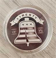 1 oz Silver Liberty Bell Round