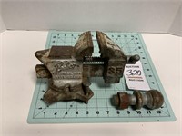 Vise and 1 7/8 Size Ball
