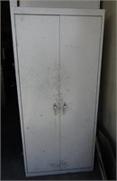 LOCATED OFFSITE 6.5ft Tall Metal Cabinet