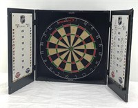 20x20x3.5in - Dartboard & Cabinet Set NHL