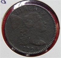 1794 Large Cent - Head 1794