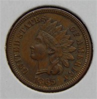 1865 Indian Head Cent - Plain 5