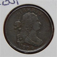 1804 Half Cent - PL 4 No Cents