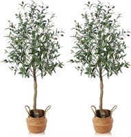 Ferrgoal Olive Trees Artificial 4Ft Olive Plant