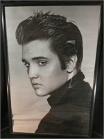 25x37" Framed Elvis Poster