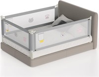 A1028  Athradies Toddler Bed Rails, 3 PCS Full Siz