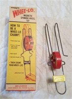 Whee-Lo Magnetic Spinning toy in original  box