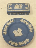 Vintage Wedgewood Jasper wear blue and white