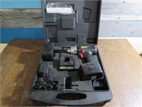 12V TMT CORDLESS DRILL WITH ATTACHMENTS & CASE
