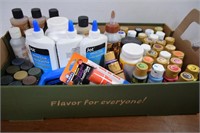 Assortment Of Paint And Glue