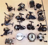 (18) Fishing Reels - Fly, Closed-Face & Spinning