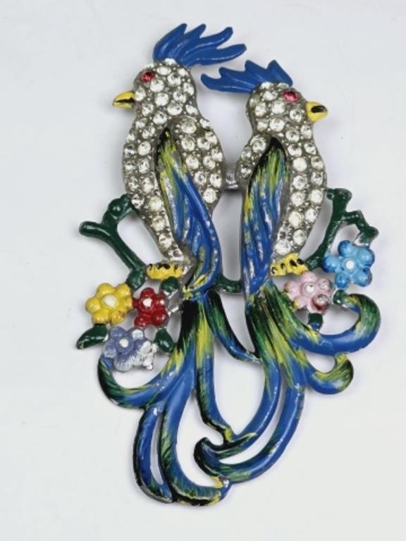 LA125_ LARGE Collection of High-End Vintage Costume Jewelry