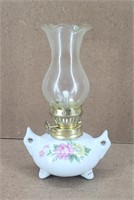 Mini Floral Porcelain Oil Lamp