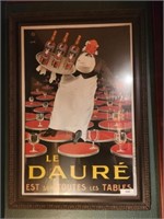 LE DAURE WINE PRINT