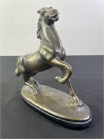 Resin Bronze Finish Horse Sculpture
