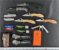 Assorted U.S. Tobacco Promo. Knives & Multi-tools